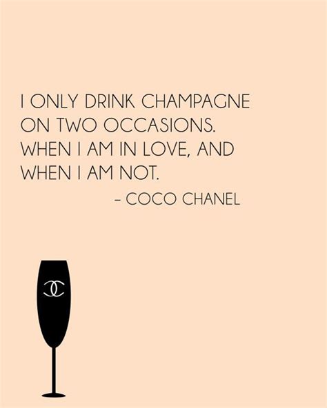 slogan de chanel|coco Chanel champagne quotes.